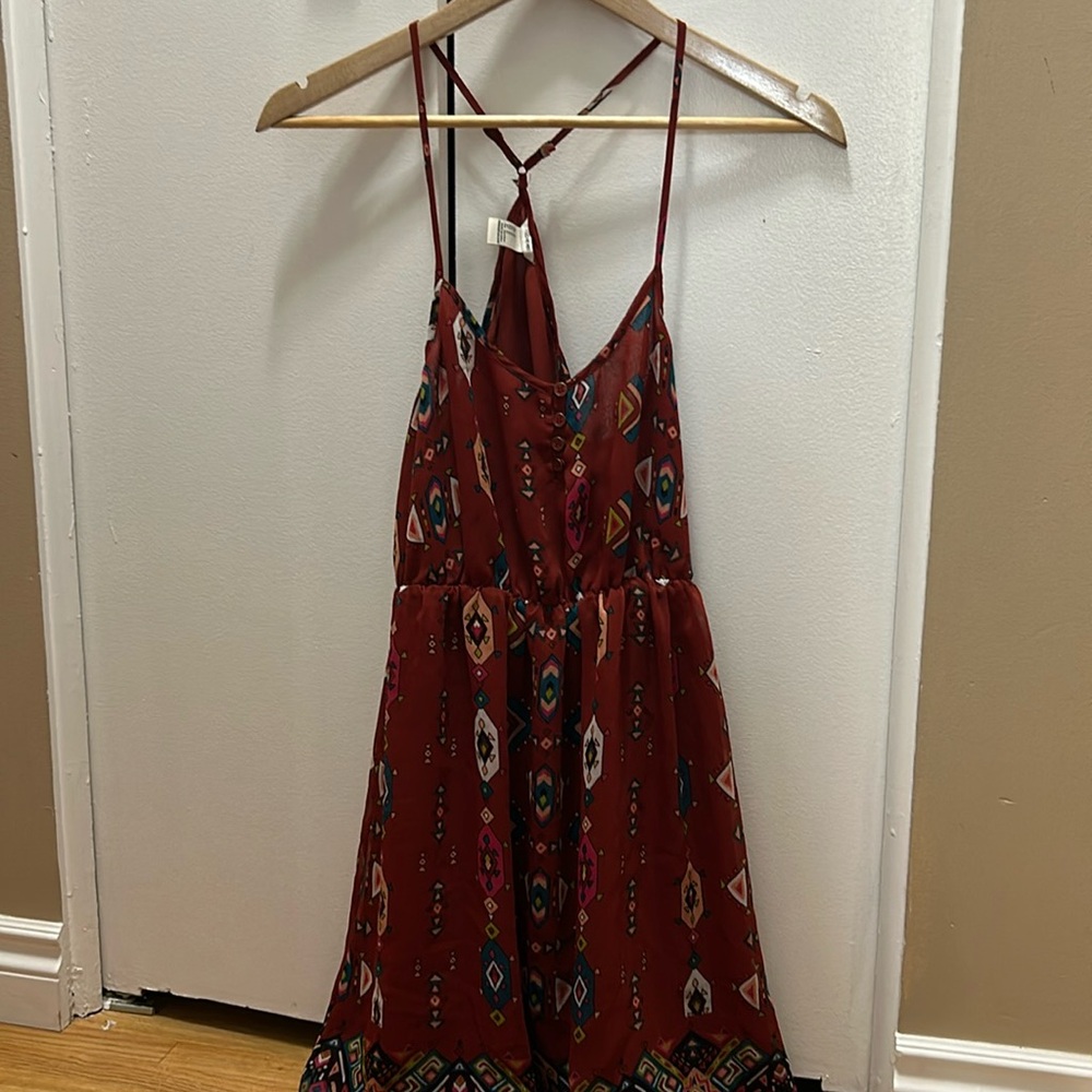 Forever 21- I love H81 gathered mini dress